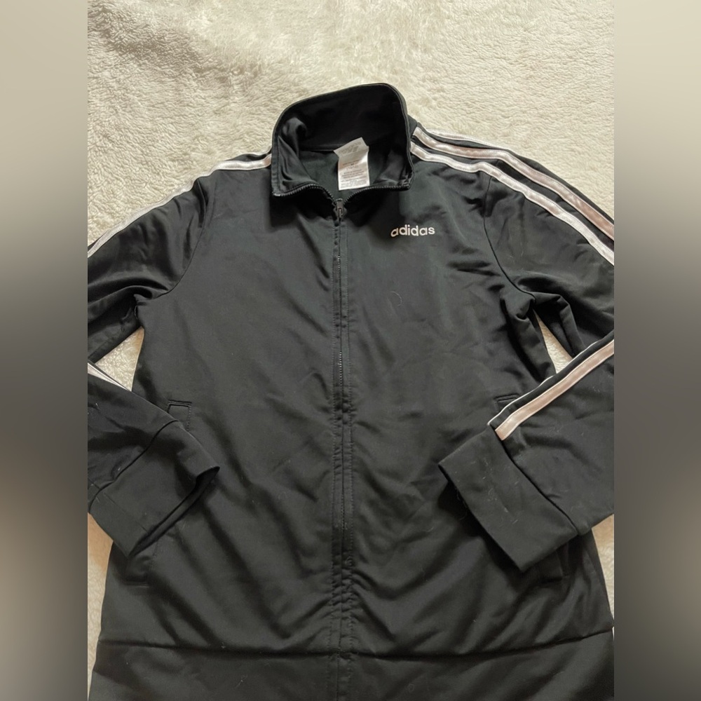 Boys Adidas zip-up jacket